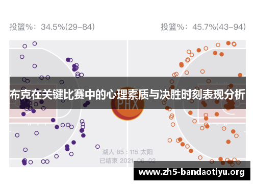 布克在关键比赛中的心理素质与决胜时刻表现分析